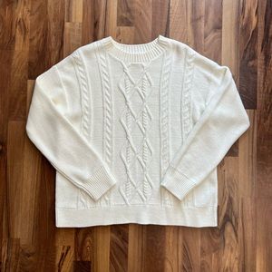 Jillian Harris x Joe Fresh cable knit sweater